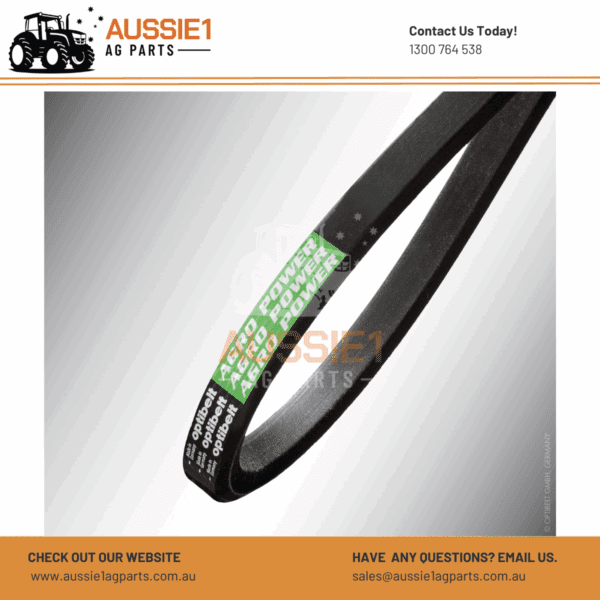 Optibelt Agro Power AP1001379 Cleaning Systems Belt (186509C2, 87476487)