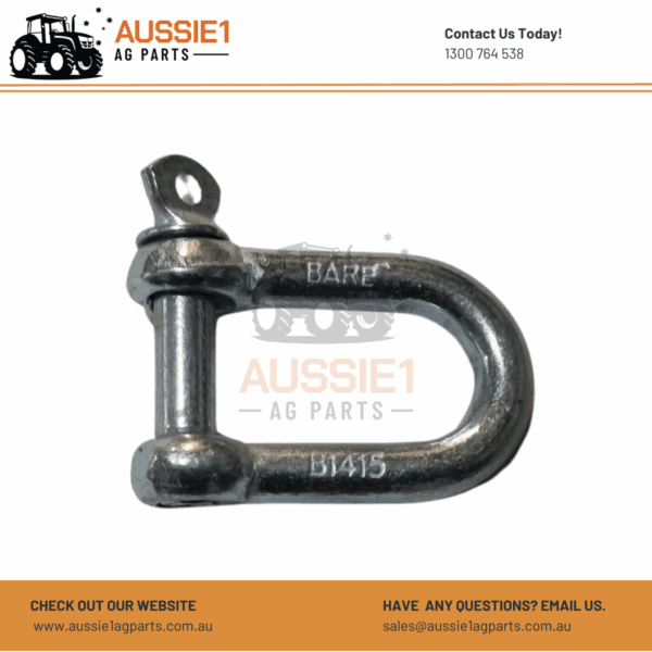 "D" Shackle 5/16" (8mm) - B1415