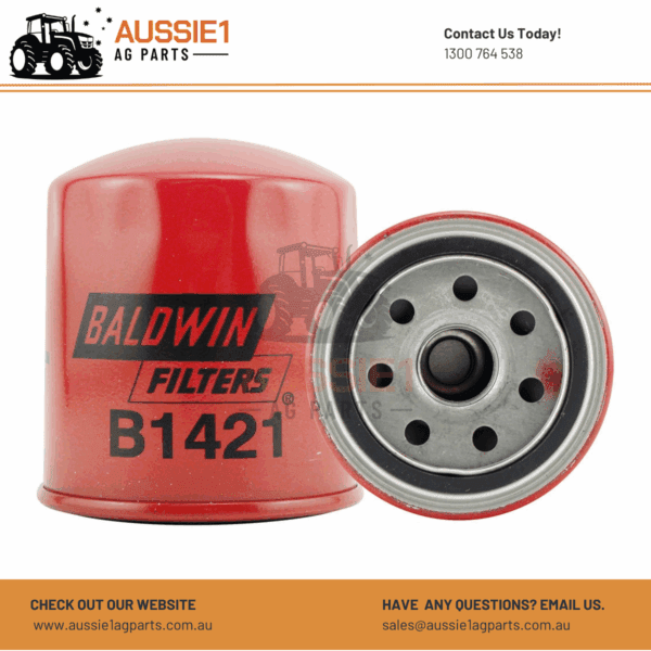 Baldwin Oil Filter B1421 (15400-P0H-305, 15400-PR3-406)