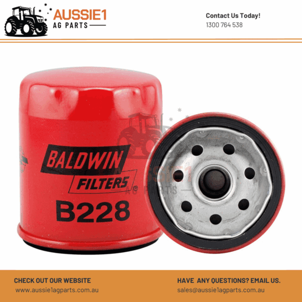 Baldwin Oil Filter B228 (1163420, 6696776)