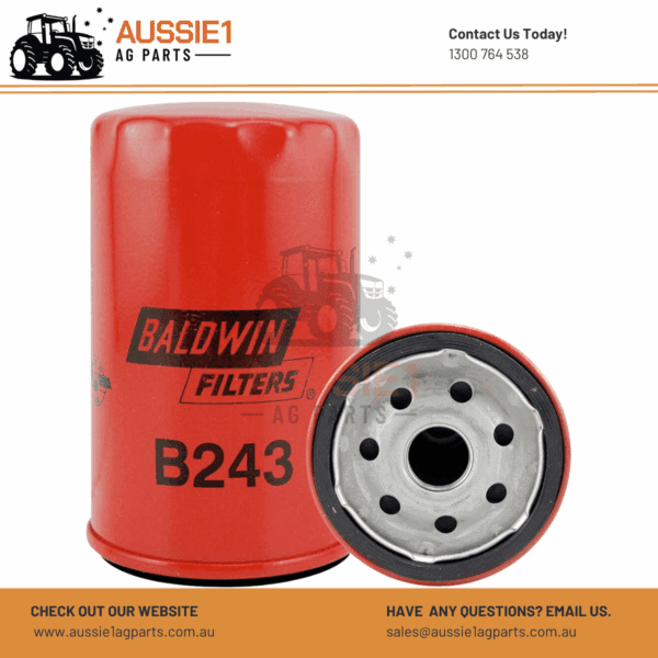 Baldwin Oil Filter B243 (E4FZ-6731-AB, 277233, 122-0680)