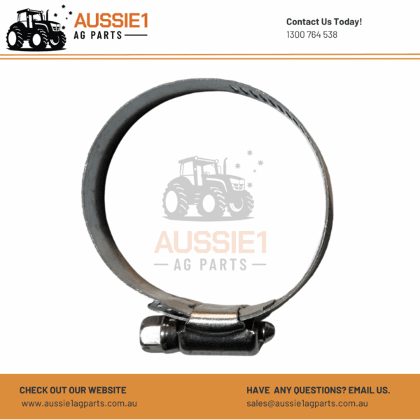 Stainless Steel Hose Clamp 1 1/4" - 2 1/4" (32 - 57mm) - B2483