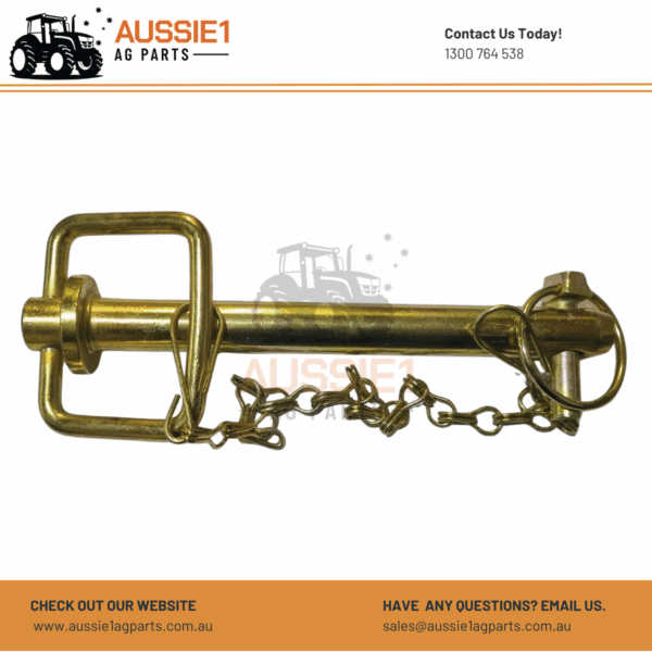 Drawbar Pin 3/4" (19mm) x 6 1/4" (160mm) - B404