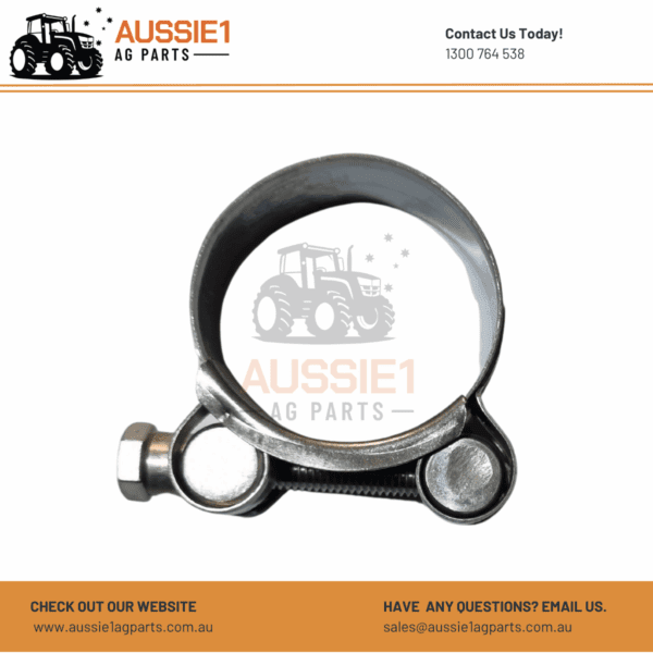 Heavy Duty Full Stainless Steel T Bolt Clamp 1.41" - 1.54" (36 - 39mm) - B4273