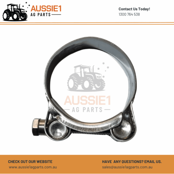 Heavy Duty Full Stainless Steel T Bolt Clamp 1.73" - 1.85" (44 - 47mm) - B4275