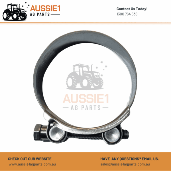 Heavy Duty Full Stainless Steel T Bolt Clamp 2.96" - 3.11 (74 - 79mm) - B4282