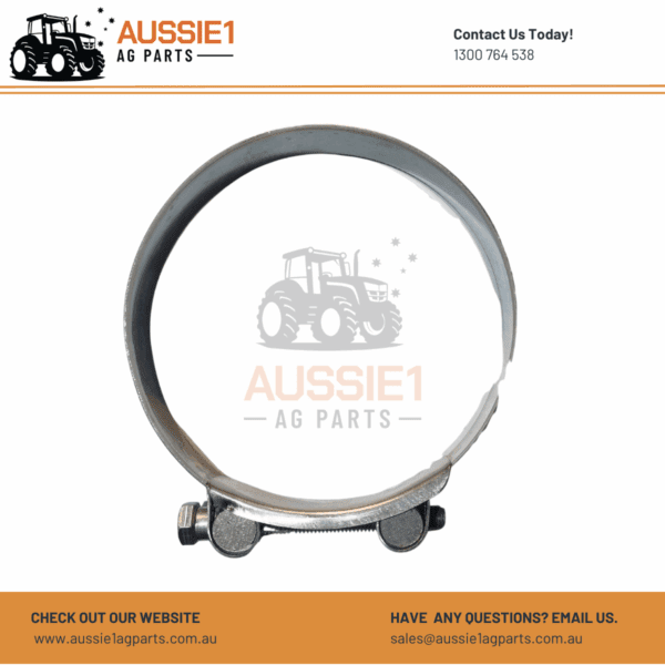 Heavy Duty Full Stainless Steel T Bolt Clamp 4.4" - 4.76" (113 - 121mm) - B4288