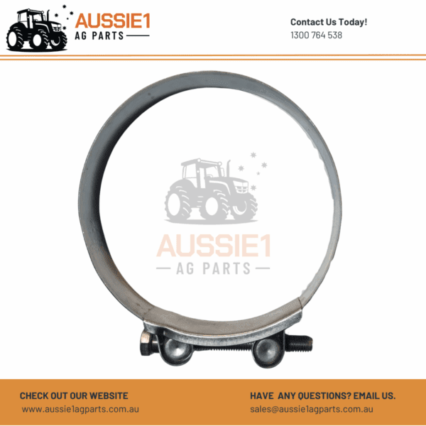 Heavy Duty Full Stainless Steel T Bolt Clamp 4.8" - 5.12" (122 - 130mm) - B4289