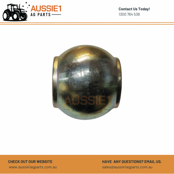 Top Quick Hitch CAT 3 Ball 60mm OD  with CAT 2 Hole 1" (25.4mm) ID - B6331