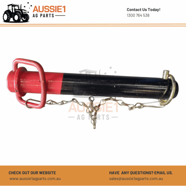 Heat Treated High Tensile Drawbar Pin 1 1/2" (38mm) x 9 1/4" (235mm) - B6417