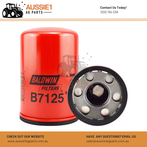 Baldwin Oil Filter B7125 (36881696, RE59754)