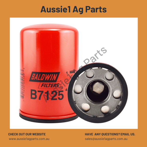 Baldwin Oil Filter B7125 (36881696, RE59754)