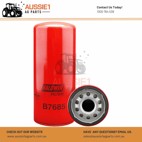 Baldwin By-Pass Lube Spin-on Filter B7685 (119962280, 477556, 477556-5)