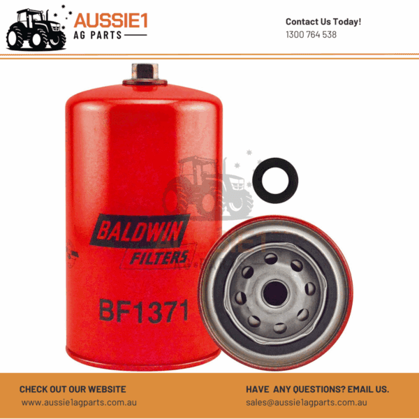 Baldwin Fuel/Water Separator Filter BF1371 (87803182, 2830359, FS19772)