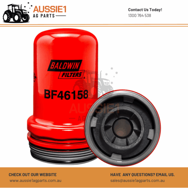 Baldwin Spin-on Fuel Filter BF46158 (DZ115392, RE560681)
