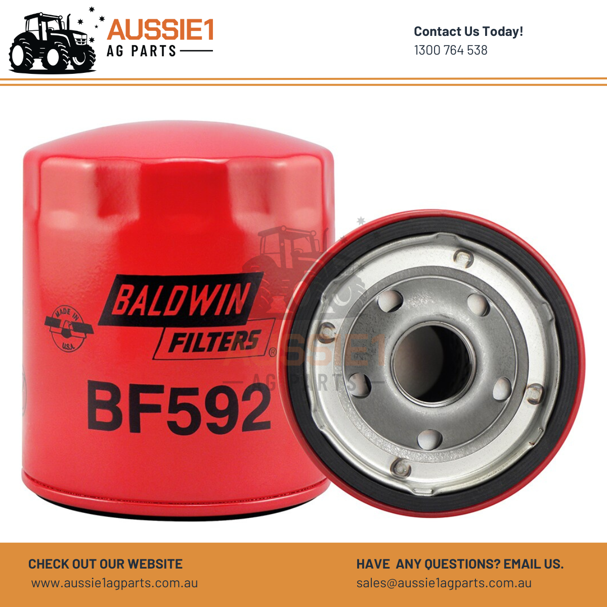 Baldwin Fuel Filter BF592 (23518527)