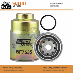Baldwin Fuel/Water Separator with Threaded Port Filter BF7535 (16403-G9900, 23303-56040)