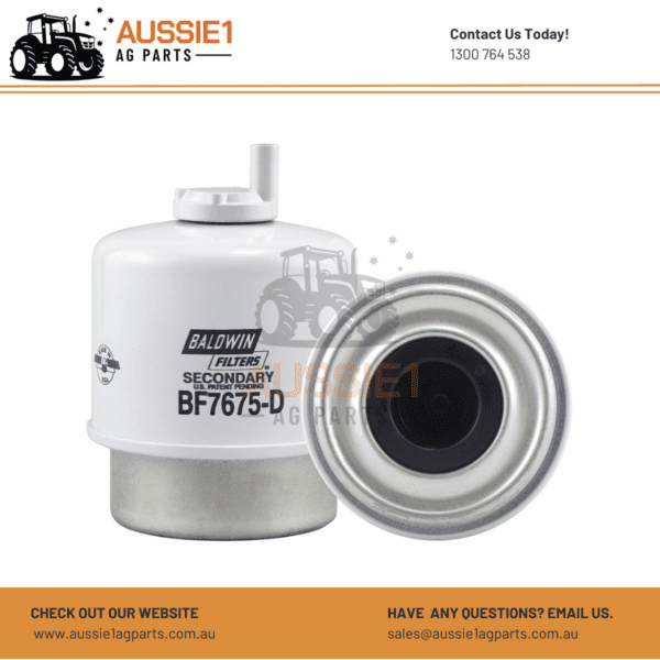 Baldwin Fuel/Water Separator Filter BF7675-D (RE60021, FS19573)