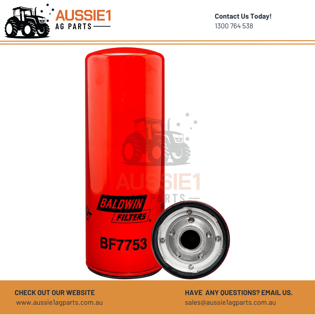 Baldwin Fuel Filter BF7753 (1R0762)