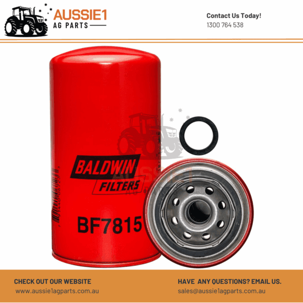 Baldwin High Efficiency Spin-on Fuel Filter BF7815 (3959612, FF5488)