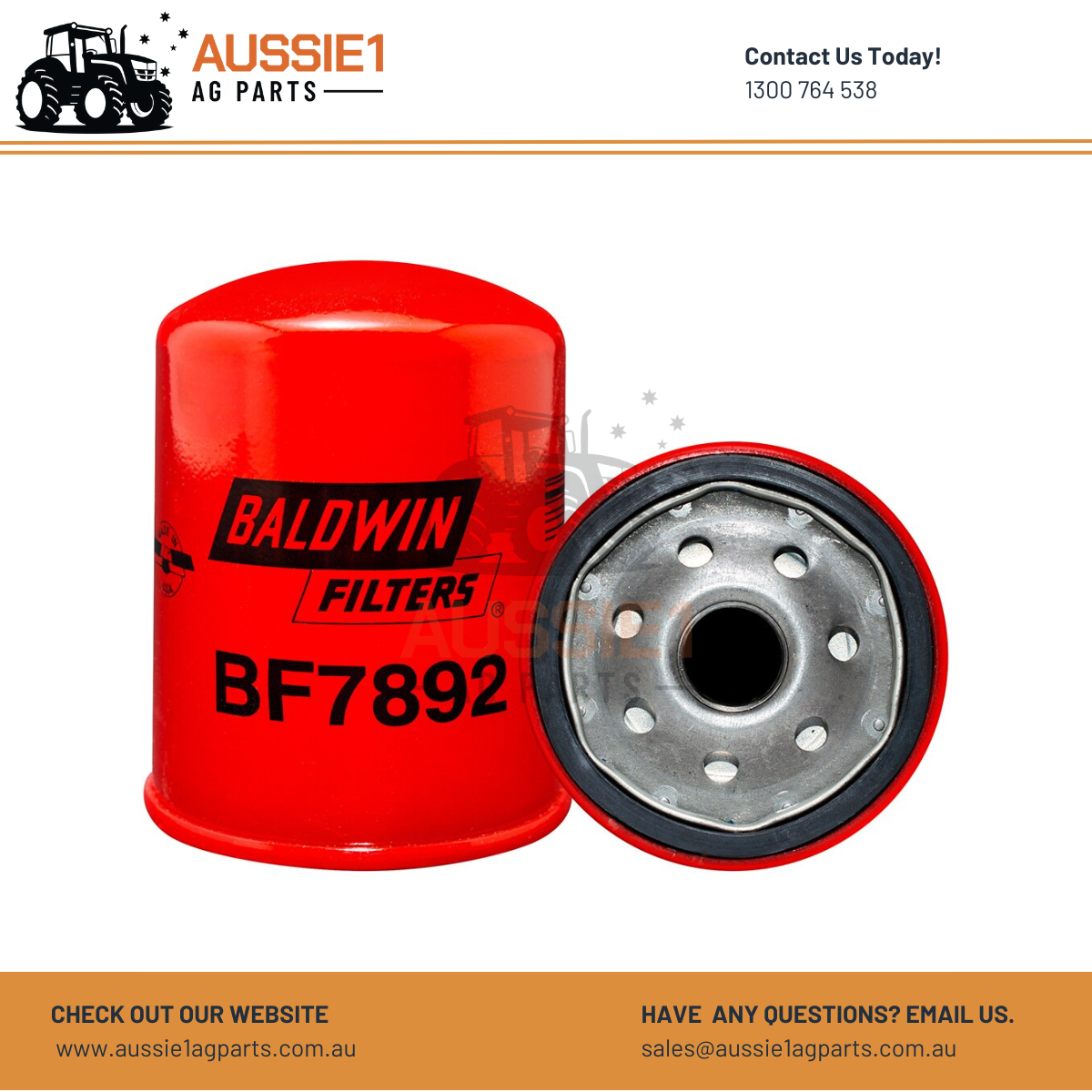 Baldwin Spin-on Fuel Filter BF7892 (600-311-8222)