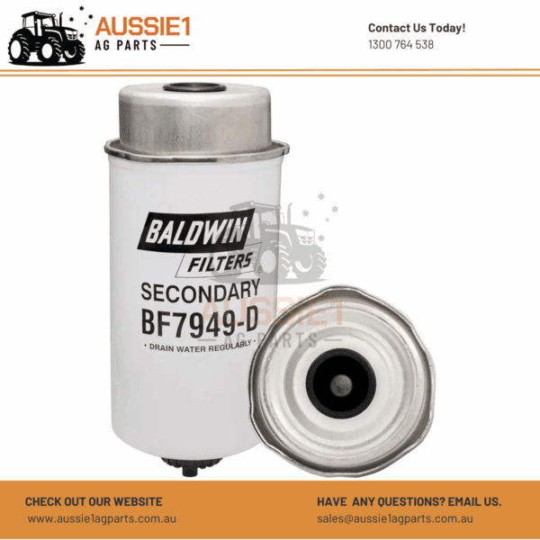Baldwin Fuel/Water Separator Filter BF7949-D (RE522878)
