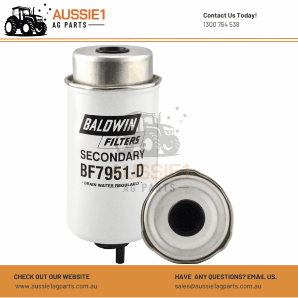 Baldwin Fuel/Water Separator Filter BF7951-D (504107584)