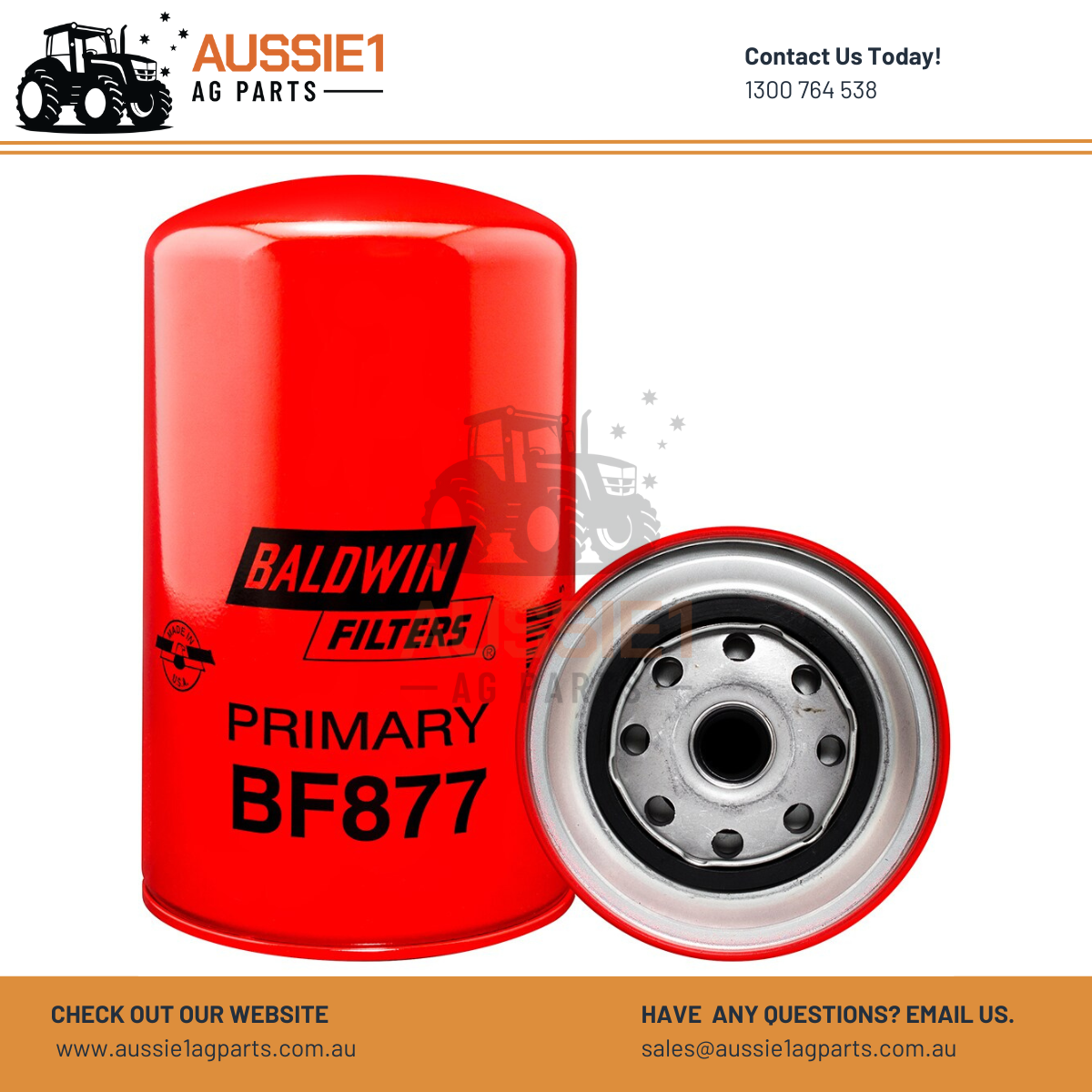 Baldwin Fuel Filter BF877 (483GB444)