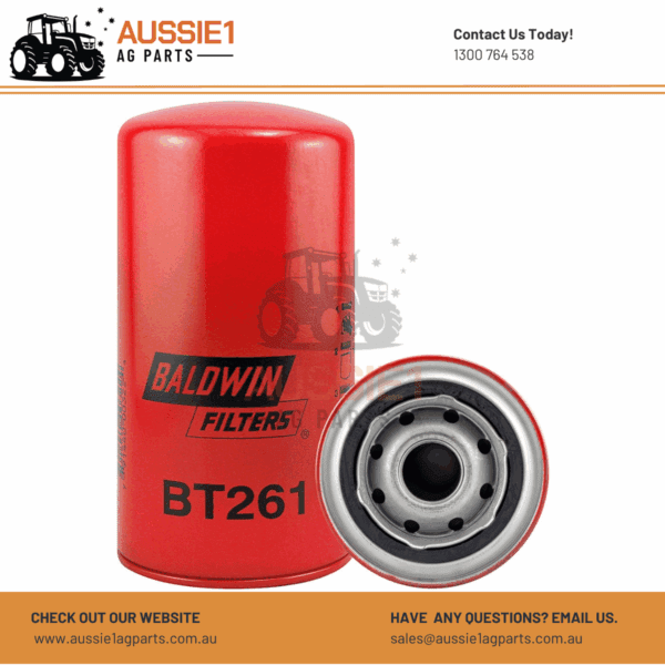 Baldwin Spin-on Full-Flow Lube Filter BT261 (A58672, A75294)