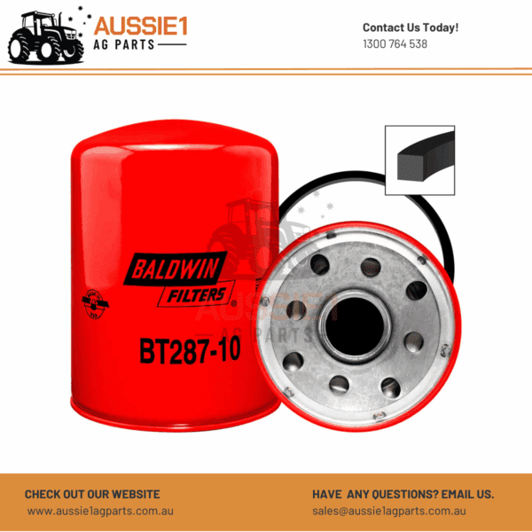 Baldwin Spin-on Hydraulic Filter BT287-10 (87027972, 9T5664, 13028, 155-954, 1H1234, AT58368, 200-0600, 86542664)
