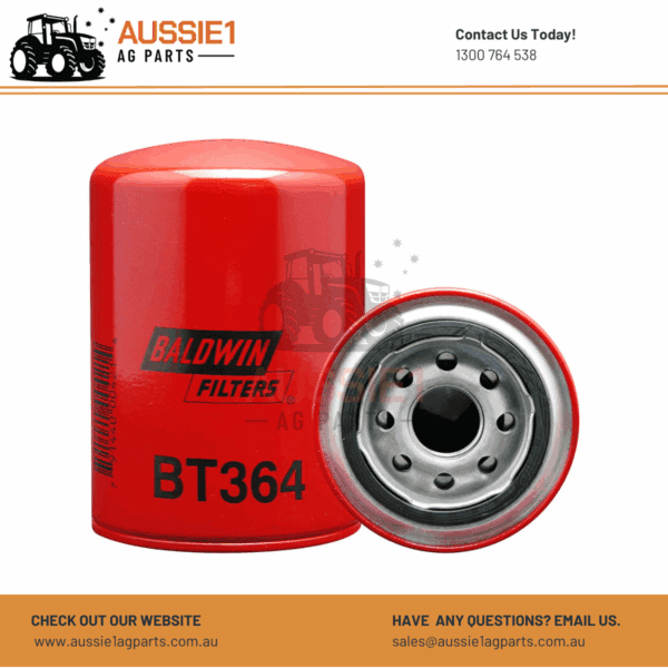 Baldwin Full-Flow Spin-on Lube or Hydraulic Filter BT364 (9N5680)