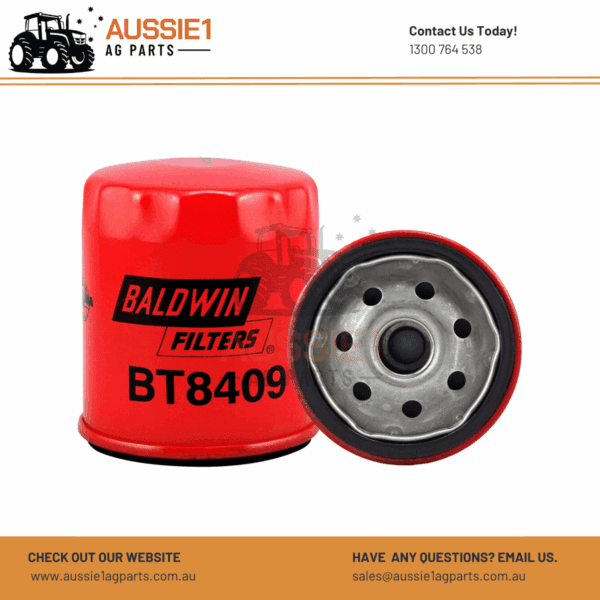 Baldwin Lube or Transmission Filter BT8409 (700723604, 87409203, 600-211-2110, 87415600)