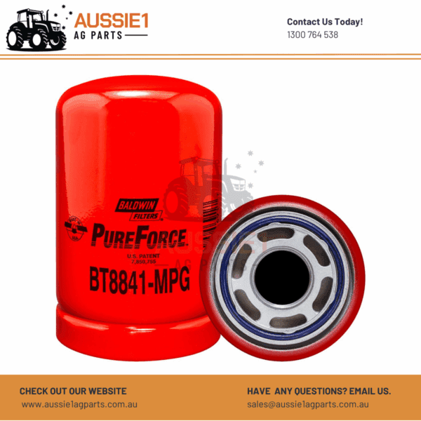 Baldwin Hydraulic Filter BT8841-MPG (58887936, 32/905501, AL77061, 82003166)