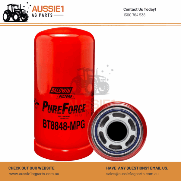 Baldwin Hydraulic Filter BT8848-MPG (M124541, 9800633, 9842392, 89842392)