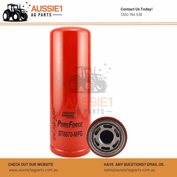 Baldwin Hydraulic Filter BT8870-MPG (1971728C1, RE51797, RE174130)