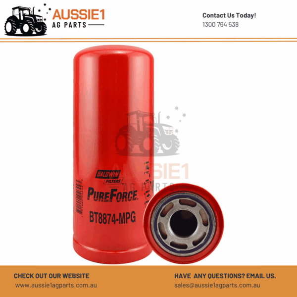 Baldwin Hydraulic Filter BT8874-MPG (N9086, A49386, AT112393, 9821388)