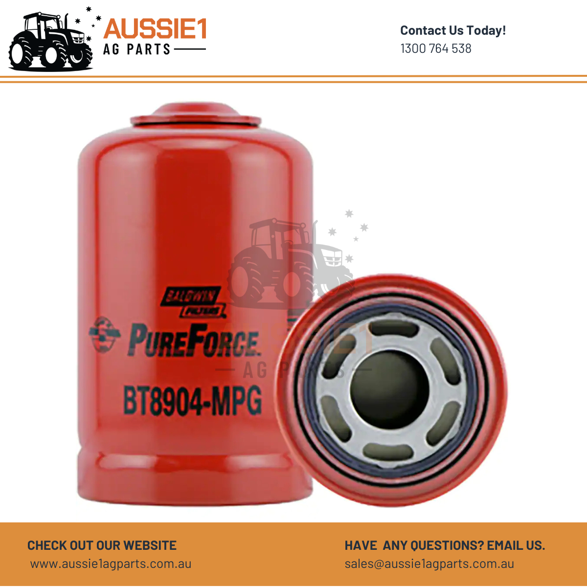 Baldwin Hydraulic Filter BT8904-MPG (AL156625, AL221066, WH945)