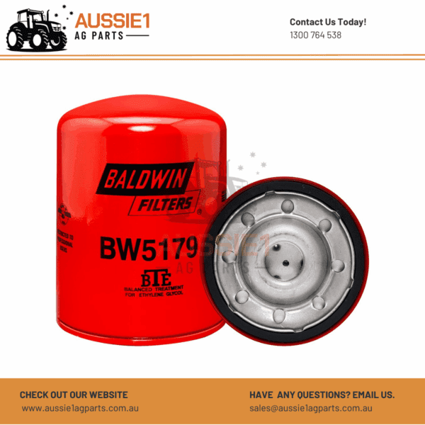 Baldwin Spin-on Coolant Filter with BTE Formula BW5179 (25010921, 25MF418)