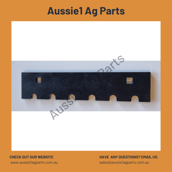Aftermarket H165407 Feed Accelerator Wear Plate (Notched) Fits John Deere STS and S series