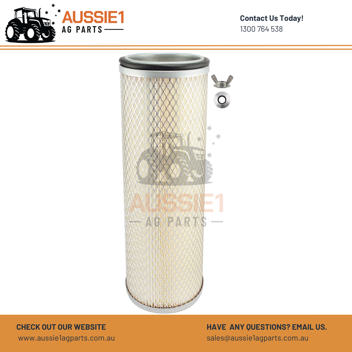 Baldwin Inner Air Filter PA2435 (70264740, D5NN-9R500-C, 67685C92, AT44632, 730761)