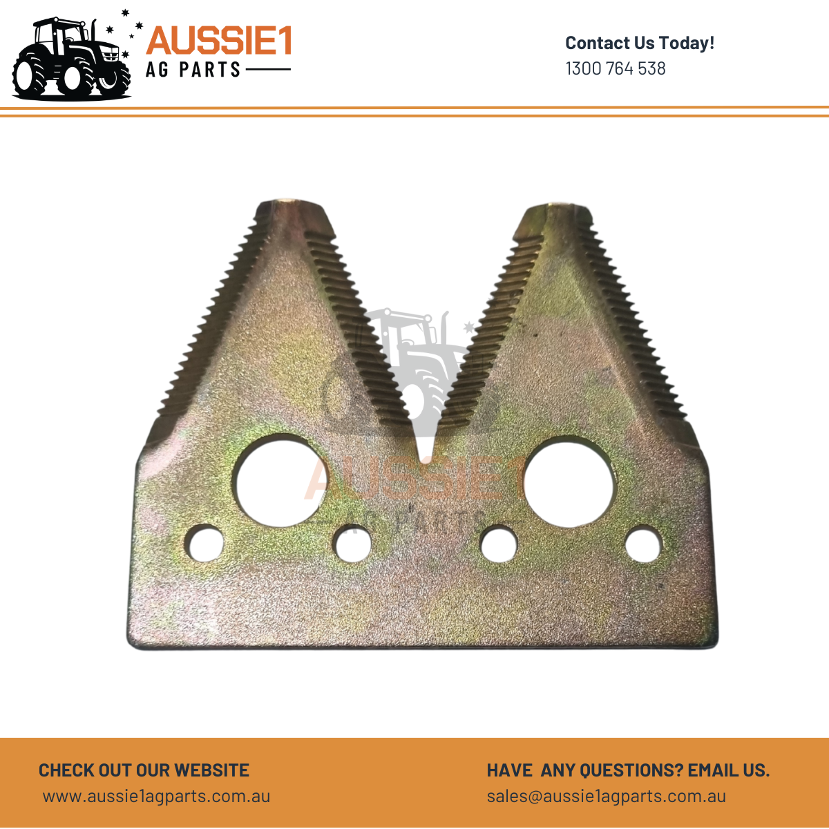 Knife Section 4" Double Cut - Fine - To Suit John Deere (H153329)