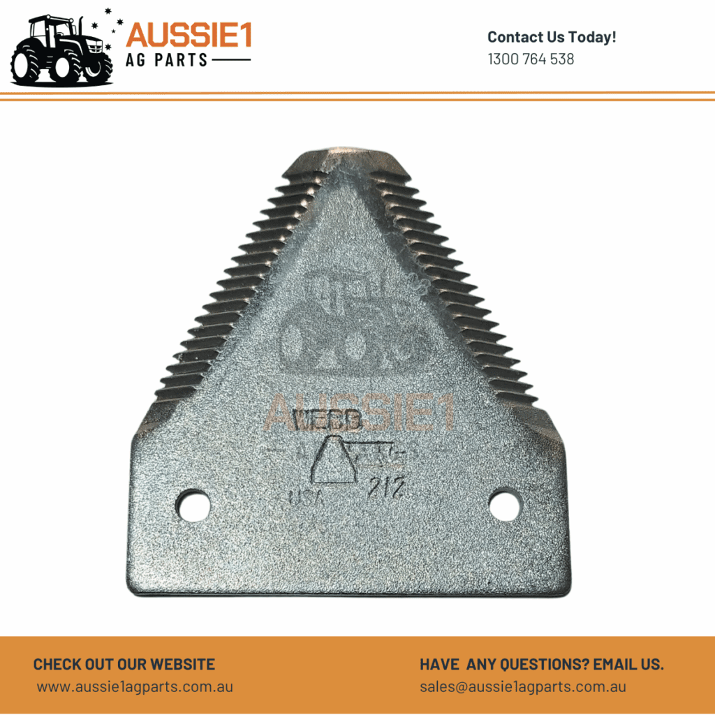 Knife Section Single Point Coarse to Suit Case-IH, New Holland, MacDon (212221, 87422350)