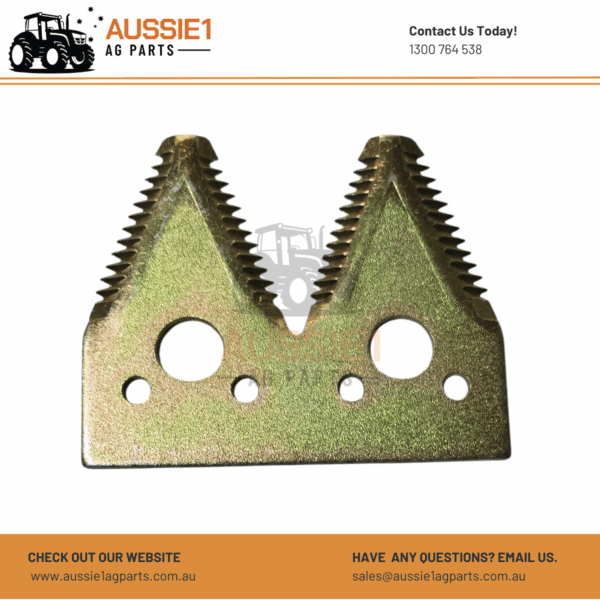 Knife Section 4" Double Cut - Coarse - To Suit John Deere (H163131)