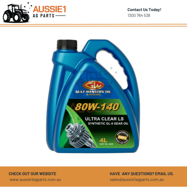 Gulf Western Oil Ultra Clear LS 80W-90 - 4L - 30455