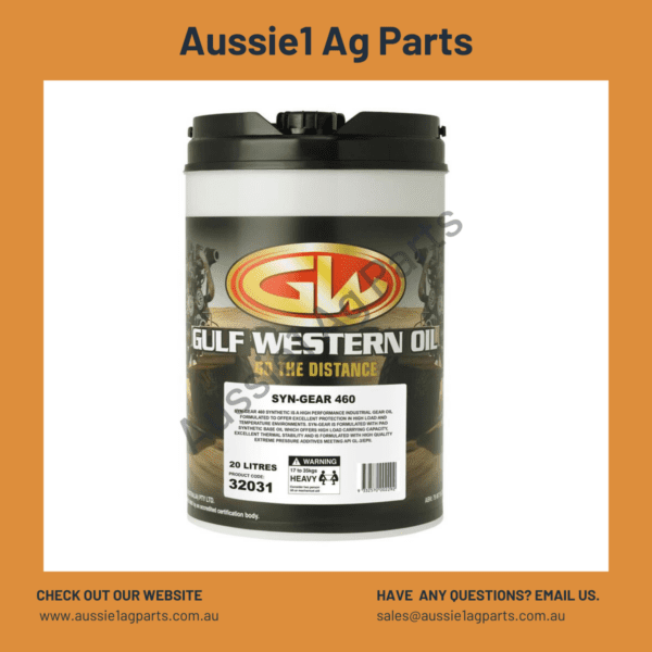 Gulf Western Oil Syn-Gear 460 - 20L - 32031