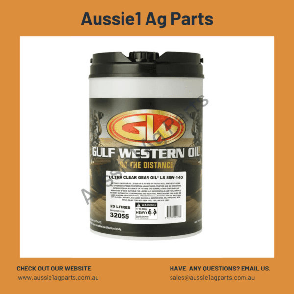 Gulf Western Oil Ultra Clear LS 80W-140 - 20L - 32055