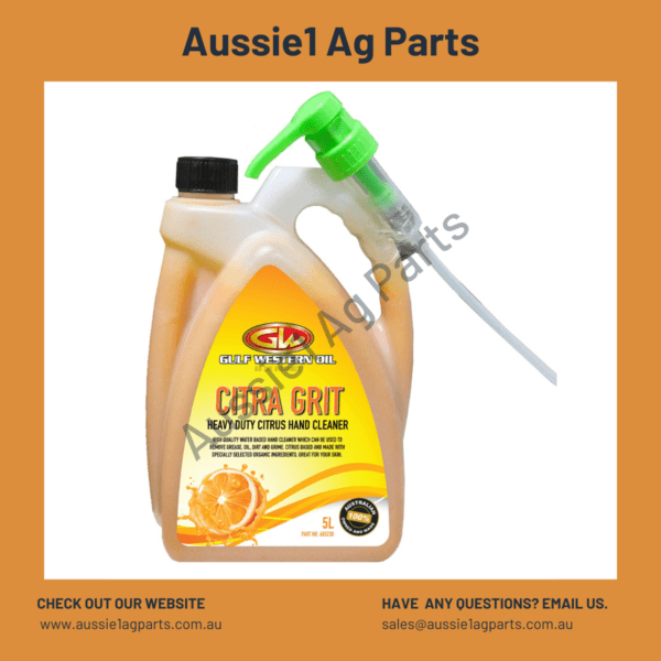 Gulf Western Oil Citra Grit Hand Cleaner 5L - 605230