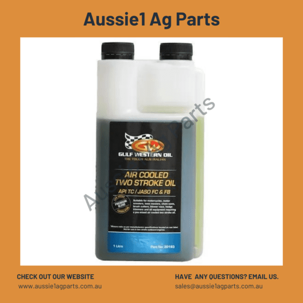 Gulf Western Oil 1L Air Cooled 2 Stroke Oil (30183)