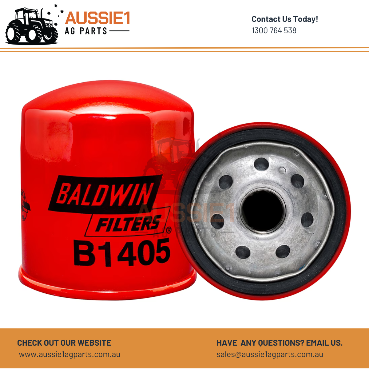 Baldwin B1405 Spin-on Lube Filter (90915-20002)