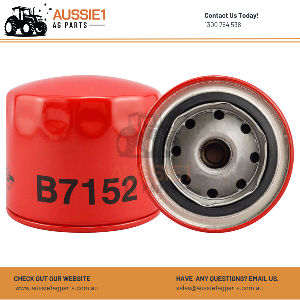 Baldwin B7152 Spin-on Lube Filter (17321-32430)